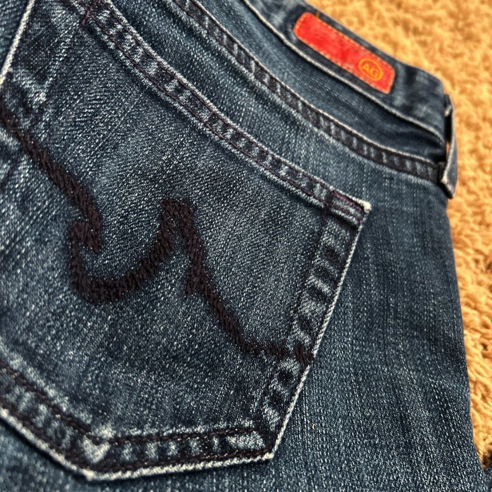 AG Adriano Goldschmied Women's Size 29R Denim Flare Bootcut Jeans - Picture 8 of 8